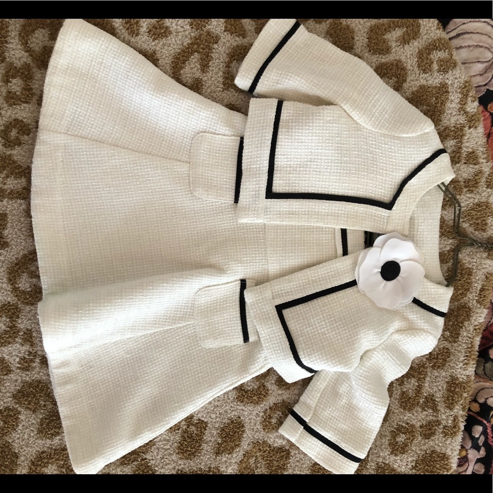 Janie and jack 12-18 months tweed dress with jacket